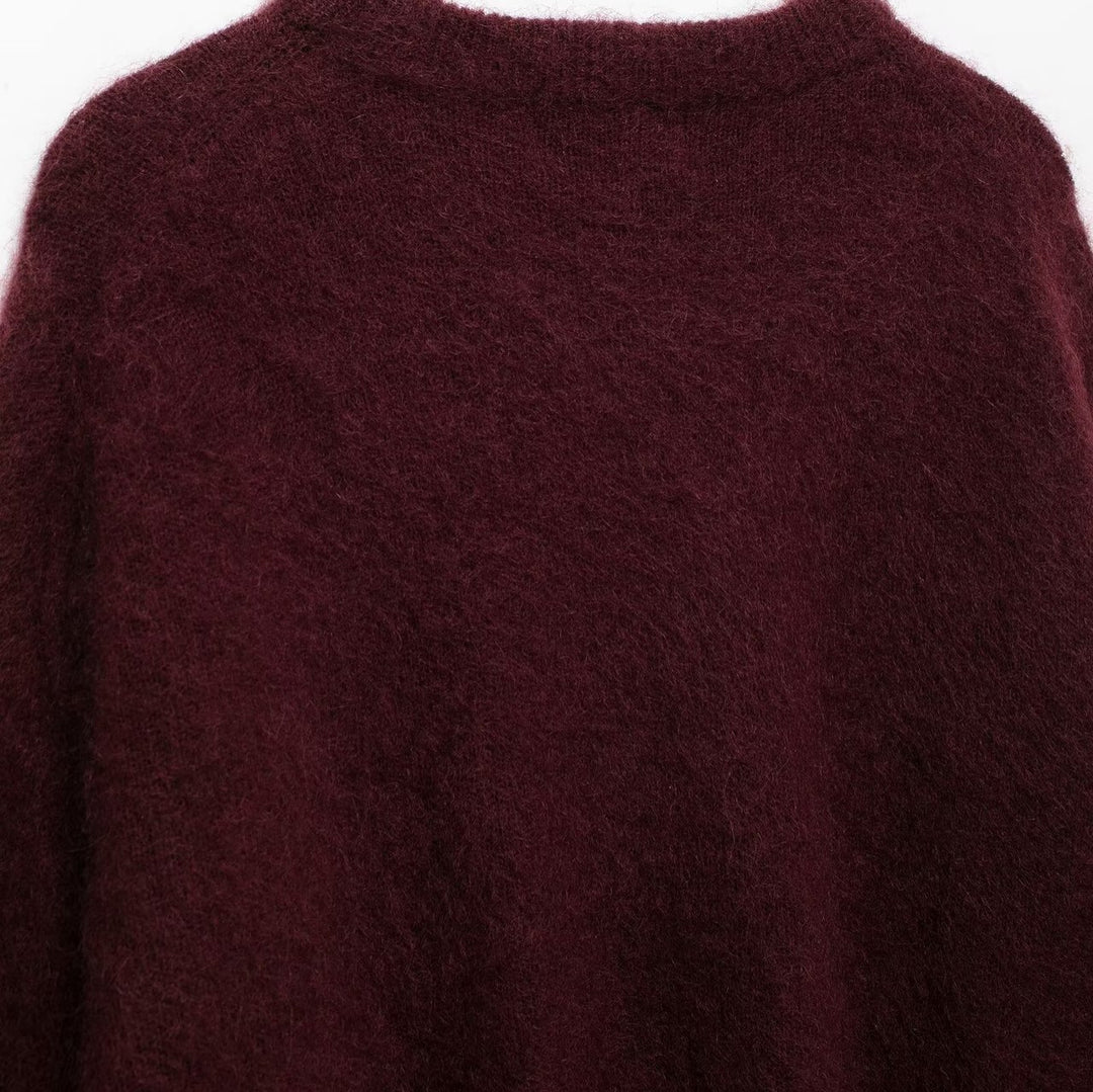 Damen Weicher, flauschiger Pullover R&B