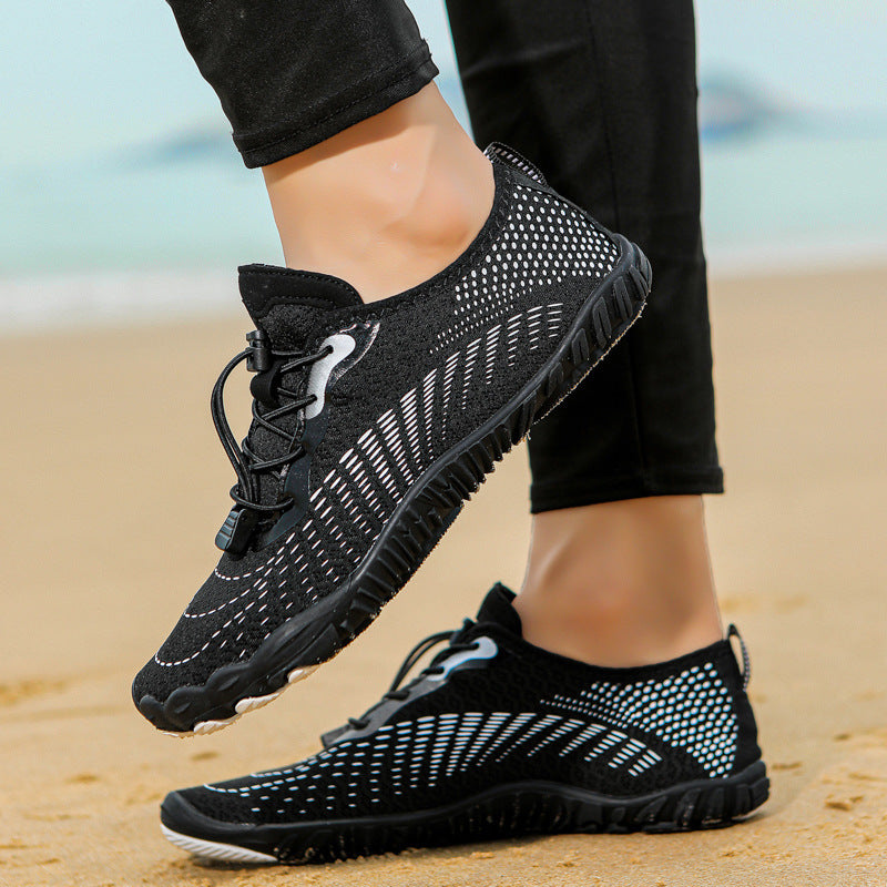 Damen wasserdichte Freizeitschuhe mit flexiblem Design und rutschfester Sohle