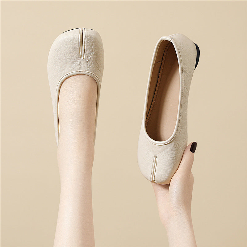 Damen Elegante und bequeme Ballerinas mit flexiblem Fußbett R&B