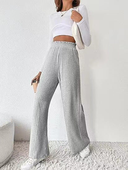 Damen Weite Strickhose R&B