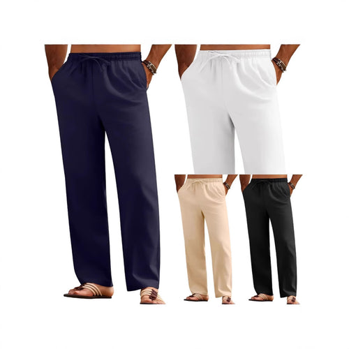 Herren bequeme Freizeit-Hosen R&B