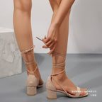 Damen Sandalen mit eleganten Riemen R&B