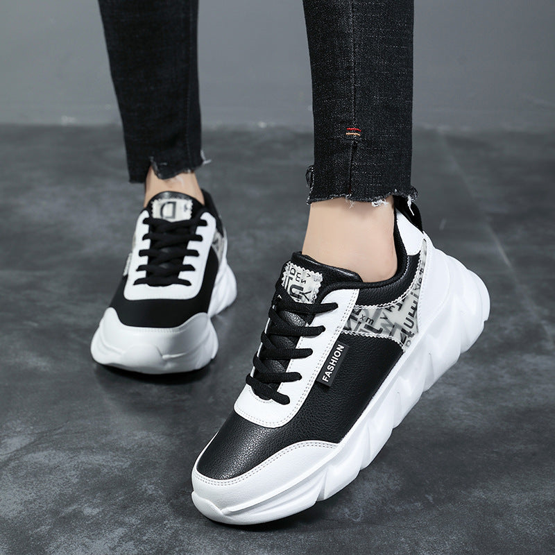 Damen nan urbaner voluminöser Sneaker mit weichem Kunstfellfutter, gepolstertem Einstieg und markanter Profilsohle R&B