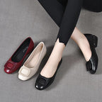 Damen Klassische Ballerinas mit modischem Schnallen-Design R&B