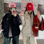 Damen Modische gepolsterte Winterjacke mit sportlichem Design und Baumwollfutter R&B