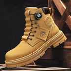 Herren robuste Schnürboots mit rutschfester Sohle und wasserabweisendem Obermaterial R&B
