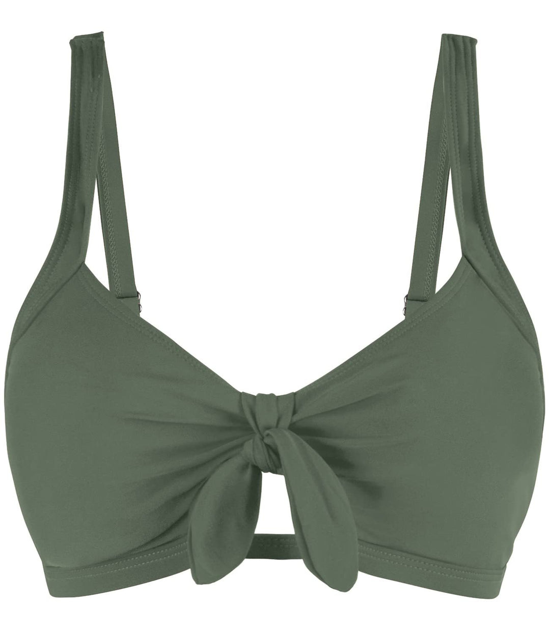 Damen Sportliches Bikinioberteil mit modischem Knotendetail R&B