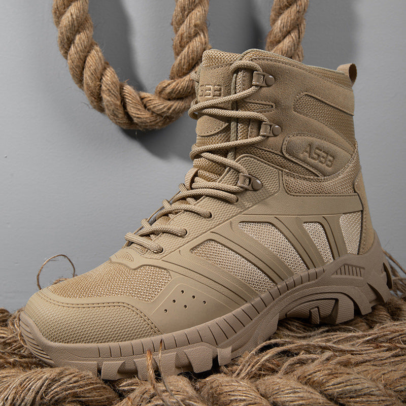 Herren Hochwertige Multifunktionale Wanderschuhe mit Griffiger Sohle R&B