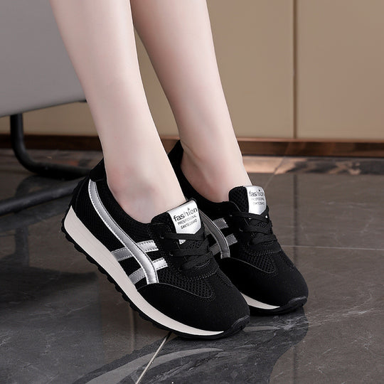 Damen Leichte Atmungsaktive Sneakers mit flexibler Sohle und Dämpfung R&B
