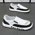 Damen Bequeme Slip-On Sneakers mit atmungsaktiver Oberflächenstruktur R&B