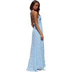 Damen Elegantes Maxikleid mit raffinierten Details R&B