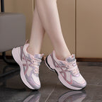 Damen Sportliche Sneakers mit dynamischer Mesh-Oberfläche und stoßdämpfender Sohle R&B