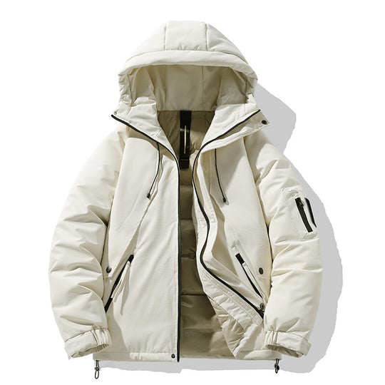 Damen isolierte Multifunktionsjacke mit verstellbarem Kapuzensystem und praktischen Taschen R&B