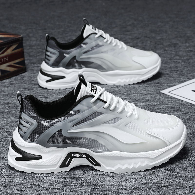 Damen Sportliche Sneakers mit atmungsaktiver Mesh-Oberfläche und dämpfender Sohle R&B
