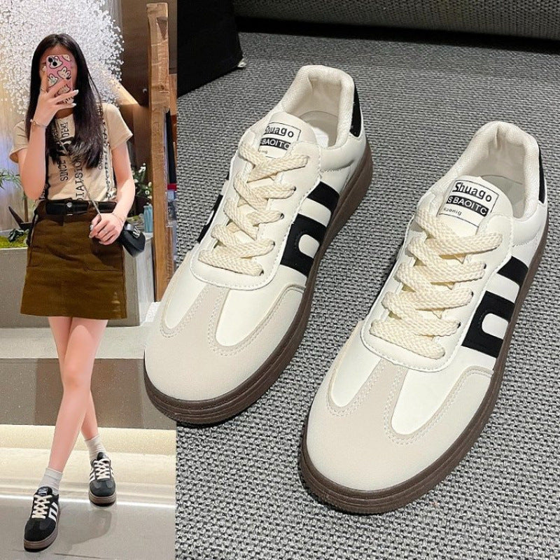 Damen Sportliche Sneakers mit atmungsaktiver Obermaterialstruktur und rutschfester Sohle R&B