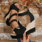 Damen Wedge Sandalen mit vielseitigem Design R&B