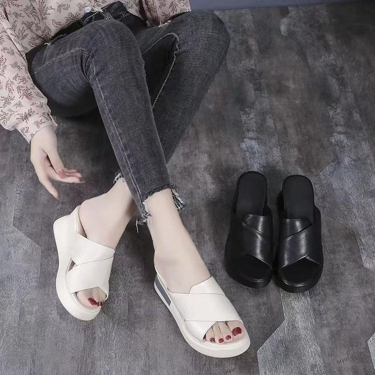 Damen Bequeme Clogs mit modischem Querband R&B