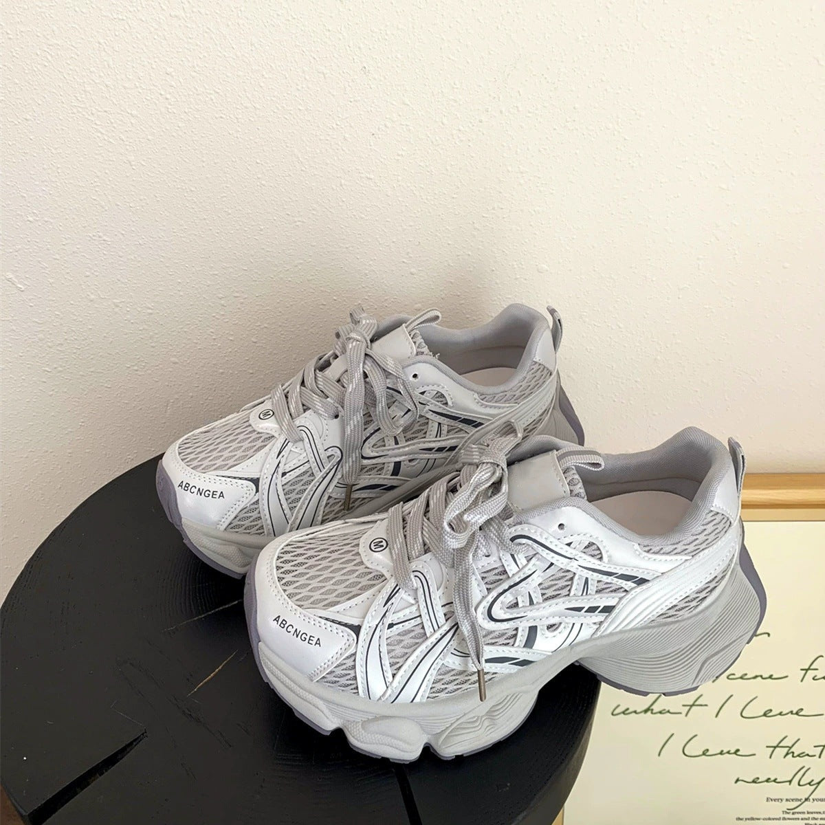 Damen Sportliche Laufschuhe mit atmungsaktiven Mesh-Einsätzen und ergonomischer Dämpfung R&B
