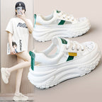 Damen Sneaker mit atmungsaktiven Einsätzen und innovativer Laufsohle R&B