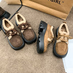 Damen gefütterte Laufsohlen-Stiefeletten R&B