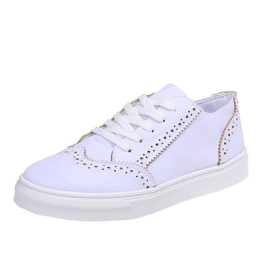 Damen Sneaker mit eleganter Perforation und rutschfester Sohle R&B