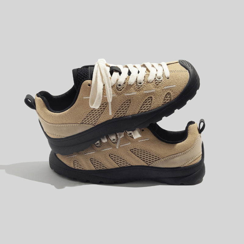 Damen Outdoor-Sneakers mit atmungsaktiver Mesh-Oberfläche von