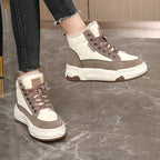 Damen Modische Winter Sneaker mit kuscheligem Innenfutter und robustem Profil R&B