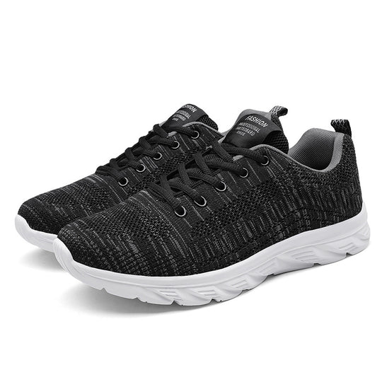 Damen atmungsaktive Sport-Sneaker mit flexiblem Sohlenprofil R&B