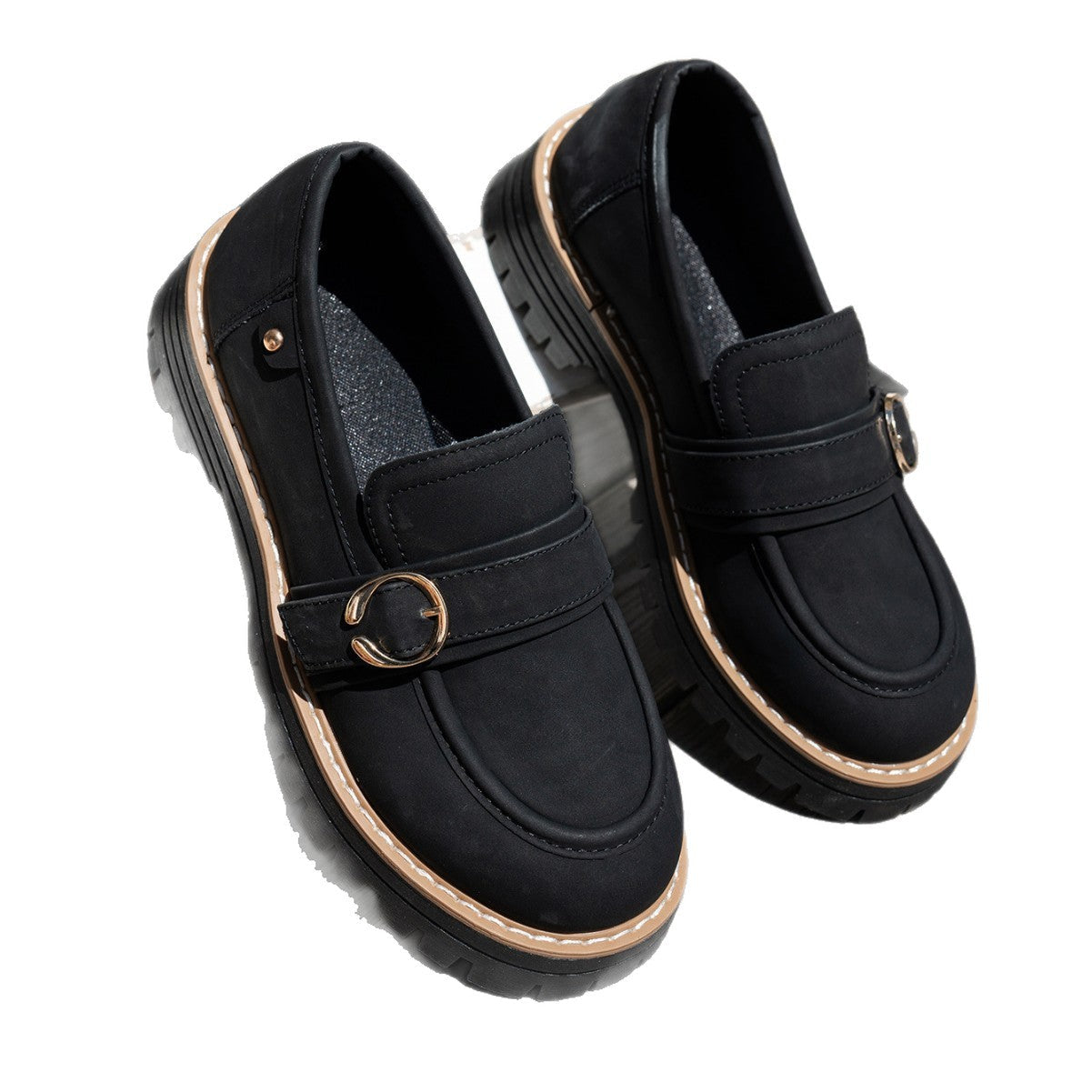 Damen Mokassins mit modischem Design und robustem Profil R&B