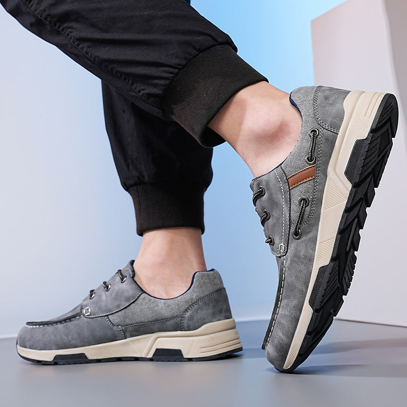 Damen lässige Schnürschuhe mit bequemer Sohle und modernem Design