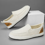 Damen lässige Slip-On Freizeitschuhe mit elastischem Innenfutter R&B