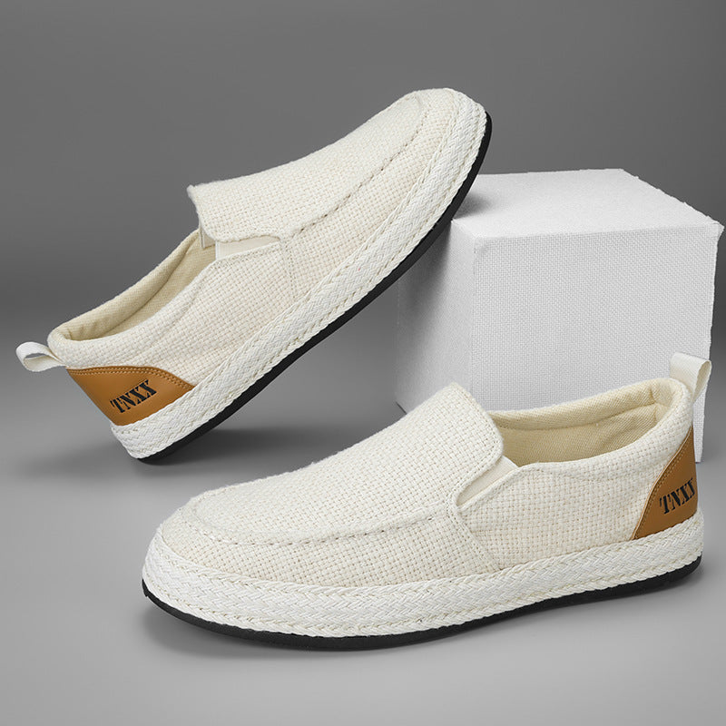 Damen lässige Slip-On Freizeitschuhe mit elastischem Innenfutter R&B