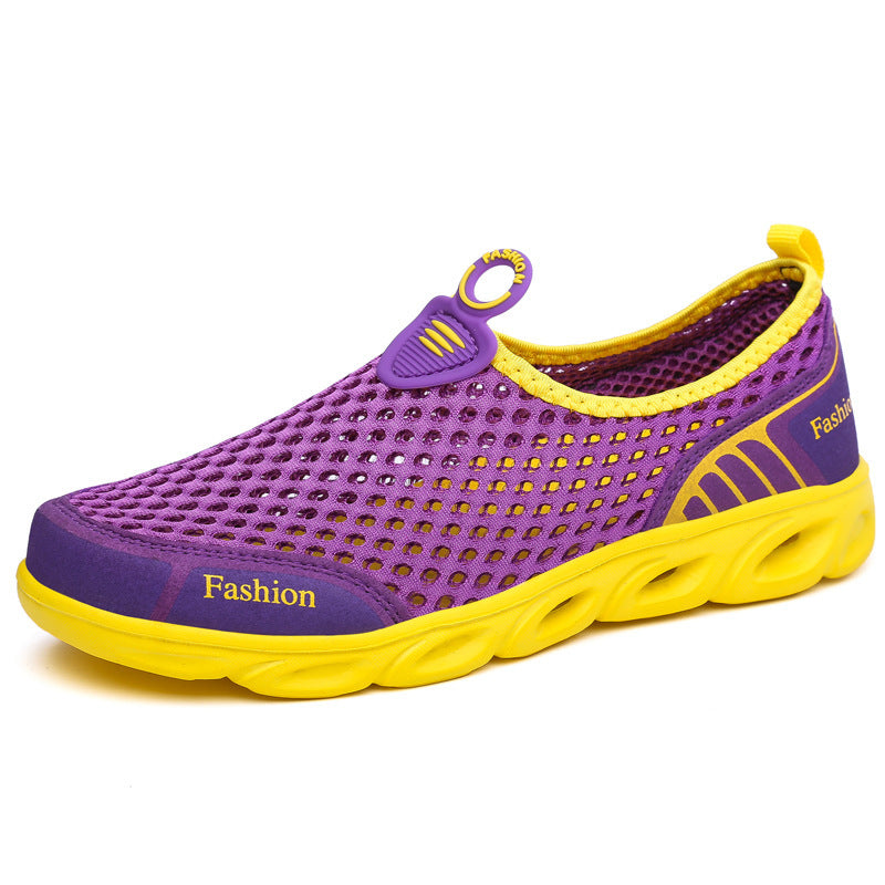 Damen Sportliche Mesh-Schuhe mit flexibler Sohle und atmungsaktiver Oberflächenstruktur R&B