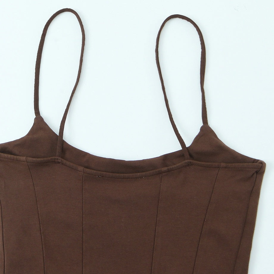 Damen Trägerkleid mit schmeichelndem Schnitt R&B