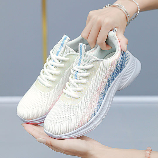 Damen Modische Laufschuhe mit atmungsaktivem Obermaterial und flexibler Dämpfung R&B