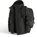 Herren technische Outdoor-Jacke mit innovativem Taschenkonzept und atmungsaktiven Materialien R&B