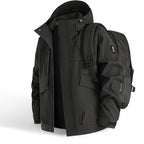Herren technische Outdoor-Jacke mit innovativem Taschenkonzept und atmungsaktiven Materialien R&B