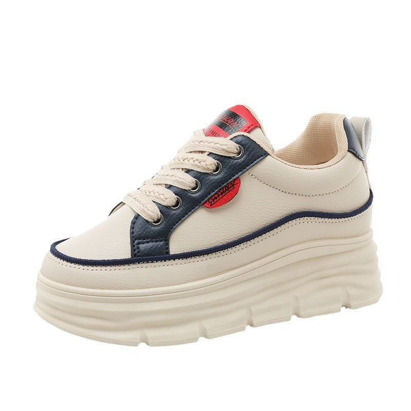 Damen modische Plateau-Sneaker mit ergonomischer Dämpfung R&B