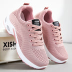 Damen Atmungsaktive Freizeitsneaker mit dämpfender Sohle und elastischem Obermaterial R&B