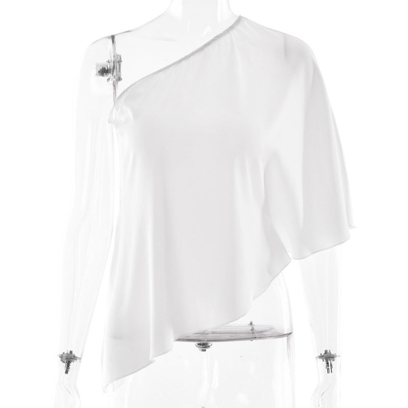 Damen asymmetrisches Oberteil R&B