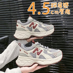 Damen Sportliche Sneakers mit futuristischem Design und atmungsaktiven Mesh-Einsätzen R&B