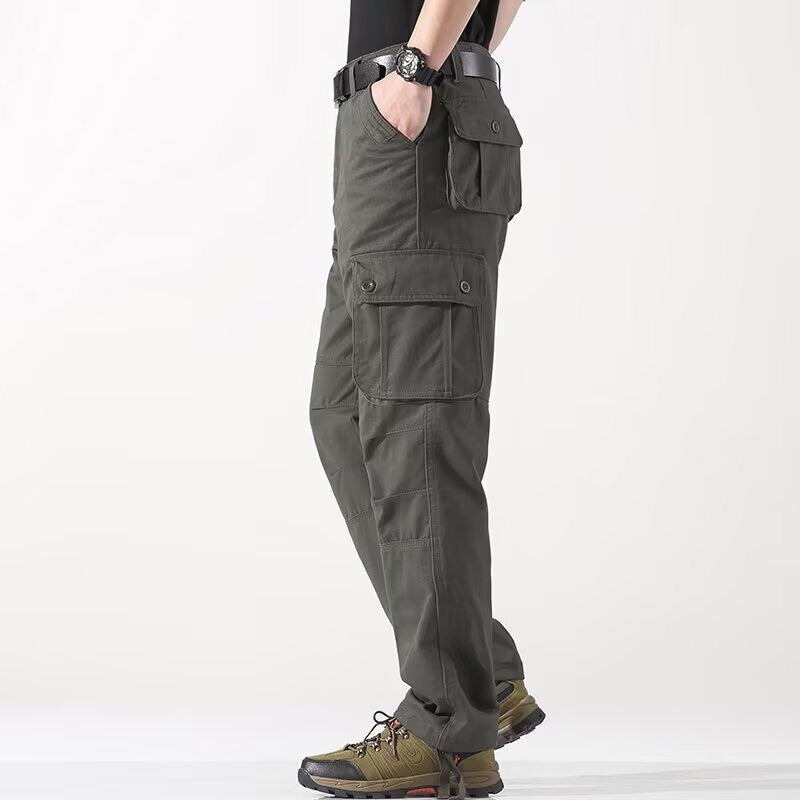 Herren effiziente Cargo-Hose mit multifunktionalen Taschen