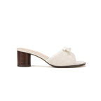 Damen modische Mules mit elegantem Perlenschmuck und komfortablem Absatz R&B