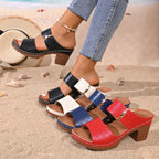 Damen Bequeme und stilvolle Clogs mit geschlossenen Riemen R&B