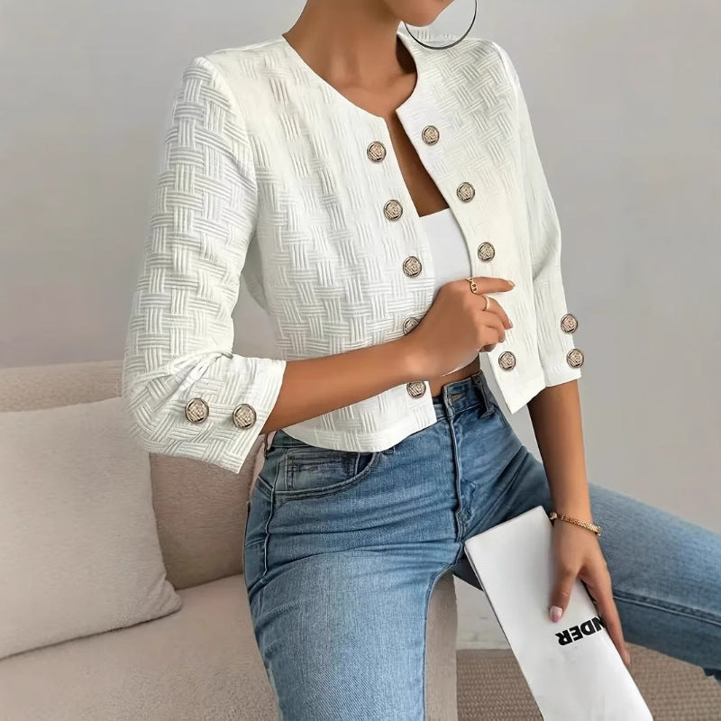 Damen modische Kurzjacke R&B