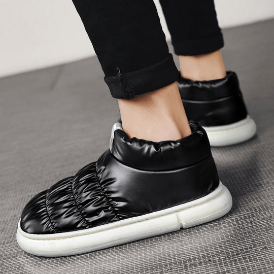 Damen Puff-Sneaker mit hohem Kragen und rutschfester Sohle R&B