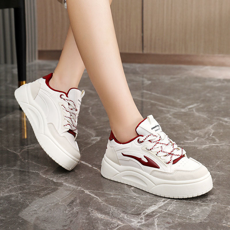 Damen modische Sneaker mit dämpfender Laufsohle und atmungsaktivem Obermaterial R&B
