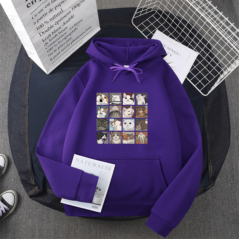 Damen Sweatshirt mit Tier-Motiv R&B