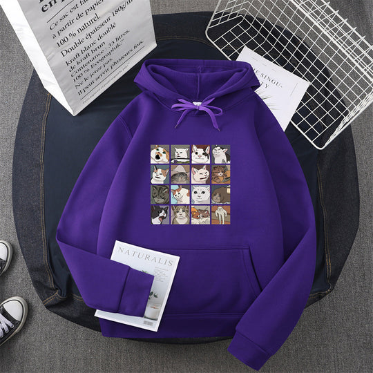 Damen Sweatshirt mit Tier-Motiv R&B