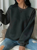Damen Strukturierter Sweatshirt R&B